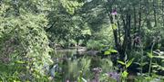 Ruthlin 2 person accommodation near Skenfrith in Monmouthshire next to river monnow