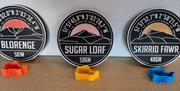 The Three Peaks Trial awards showing Blorenge 561M, Sugar Loaf 596M & Skirrid Fawr 486M