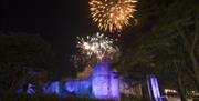 Fireworks at Caldicot Castle