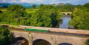 flight over Brynich Aqueduct