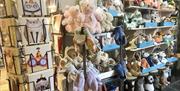 toys and gifts, jelly cats and cards