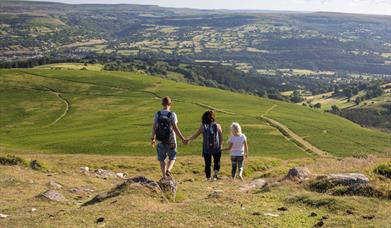 Walking down the Sugarloaf