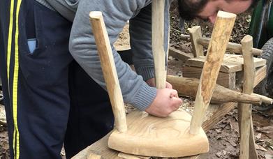 Assembling the Stool
