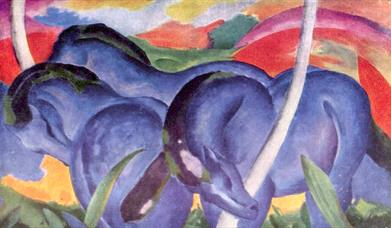 Marc the Large Blue Horses 1911