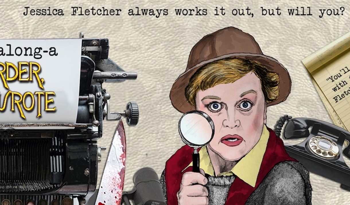 Graphic of Jessica Fletcher with magnifying glass Graphic of Jessica Fletcher with magnifying glass