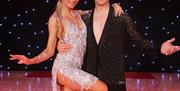 Strictly Pros Kai Widdrington and Nadiya Bychkova performing at Donaheys Dancing With The Stars Weekend