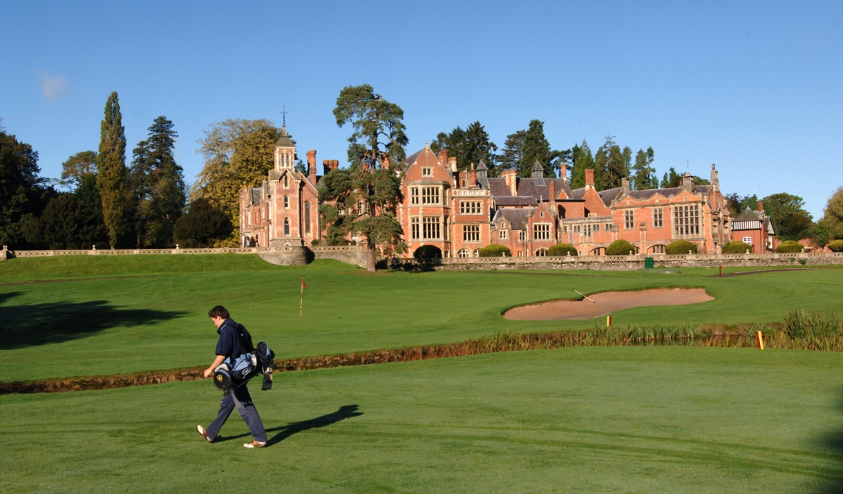 Finishing a round at The Rolls of Monmouth