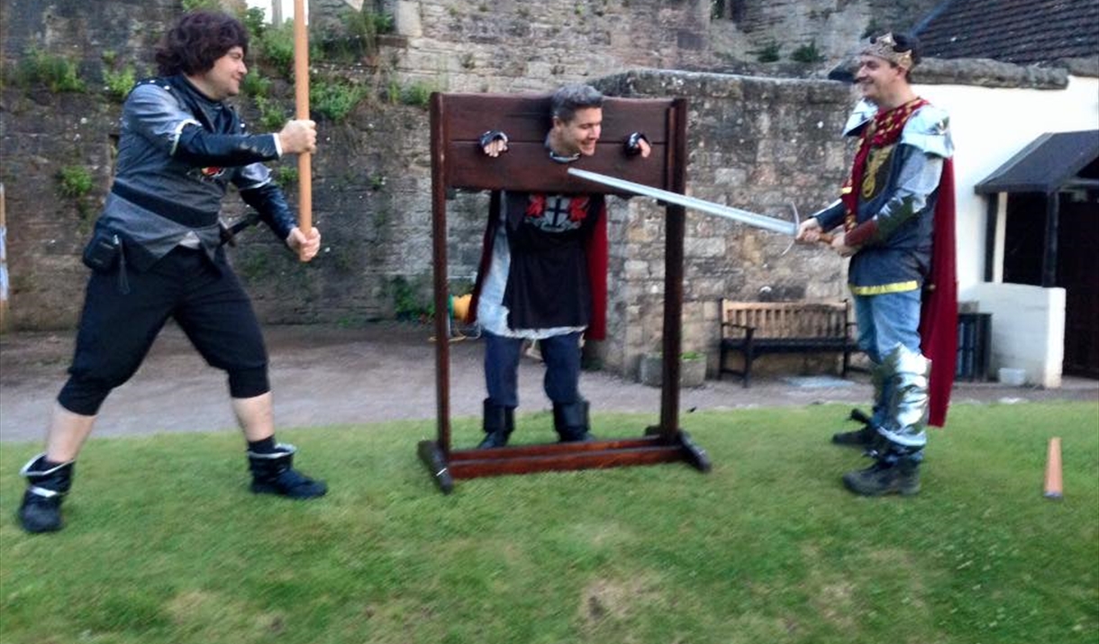 Stag do at Caldicot Castle