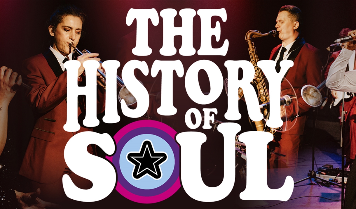 The History of Soul in white text