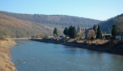 Tintern Abbey on the River Wye