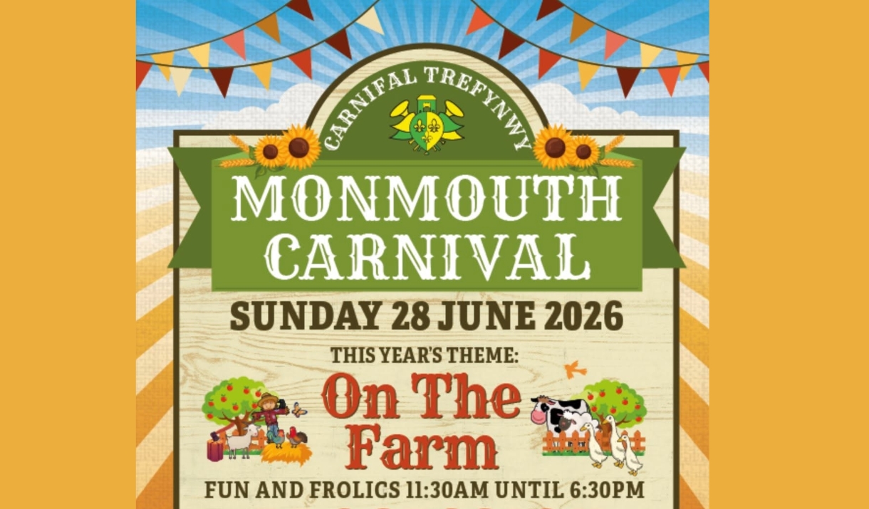 Monmouth Carnival 2026 sunday 28th June 2026 this years theme - On The farm Monmouth Carnival 2026 sunday 28th June 2026 this years theme - On The farm