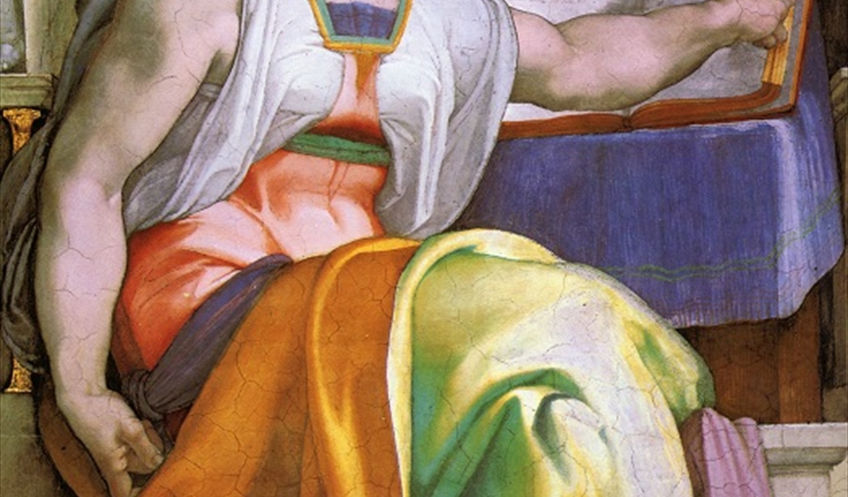 Michelangelo Sistine Eritrean sibyl 1508-12124