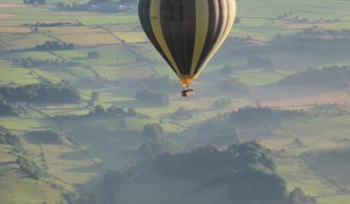 hot air balloon rides over monmouthshire
