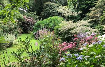 Garden Visit near Goytre
