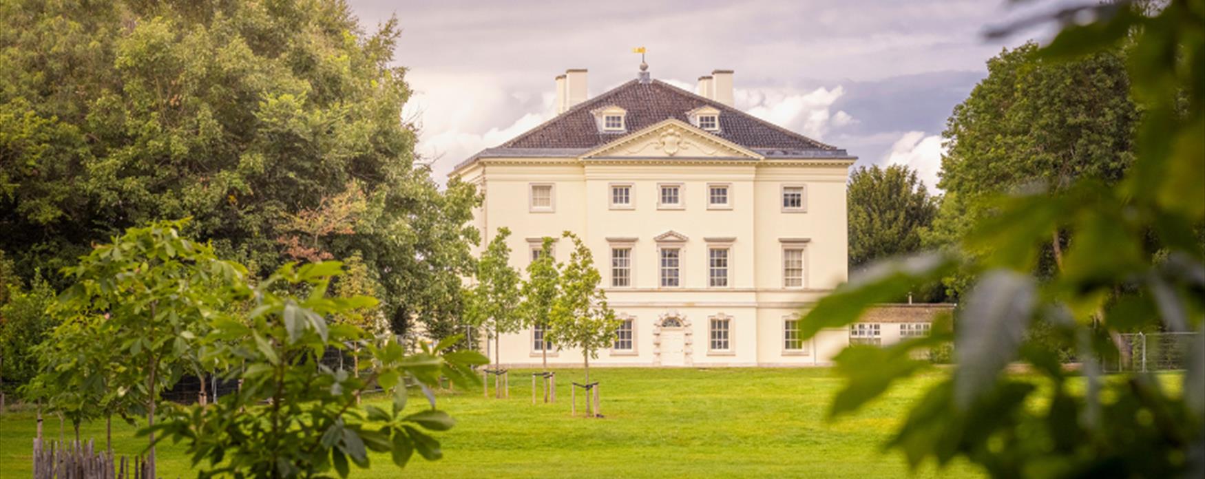 Exterior shot of Marble Hill House