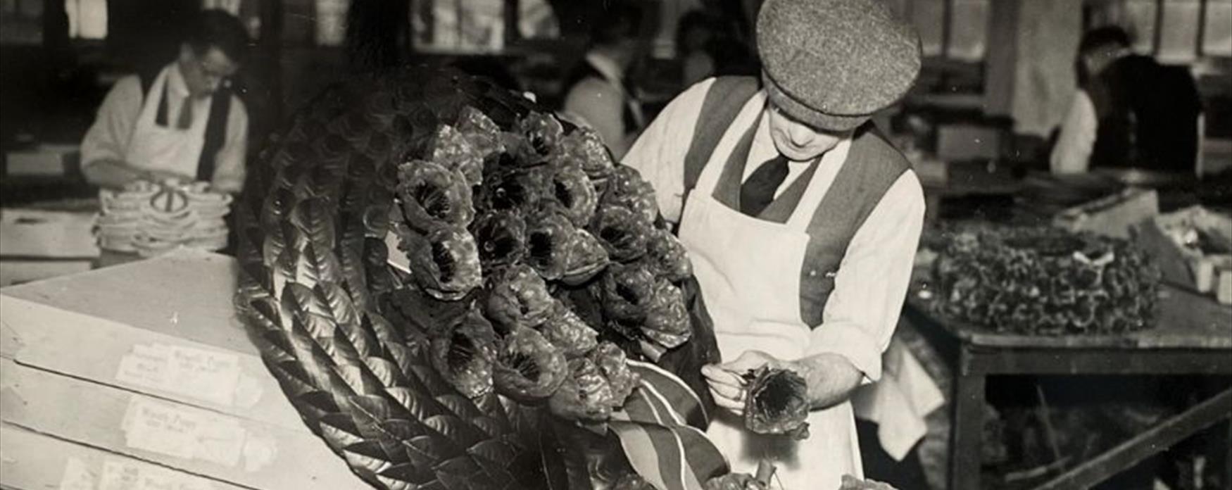 An image of poppy factory