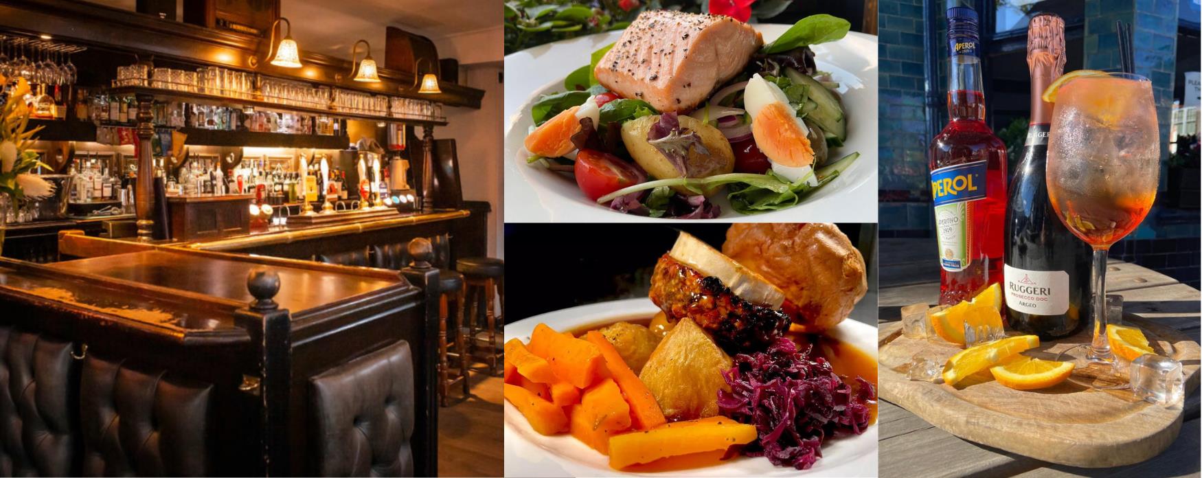 Delicious food and drinks from The foresters pub