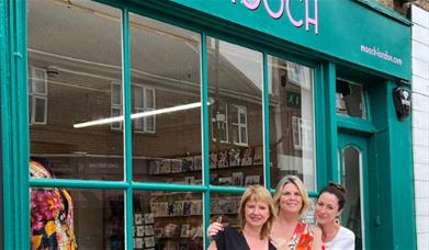 Mooch Barnes
Mooch owners Evelyn O’Flaherty (left), Sandra O’Connell (centre), and manager Siobhan