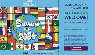 Marshgate Summer Fair Poster 2024