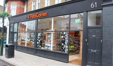 Front shot of Pets Corner