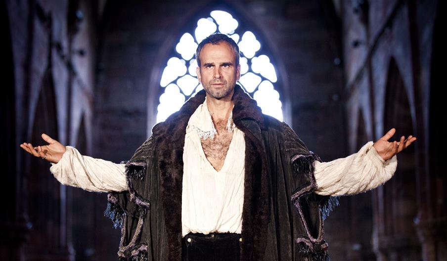 Gerald Kyd as Carlo Gesualdo. Photo by Robin Mitchell