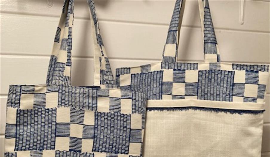 Two tote bags
