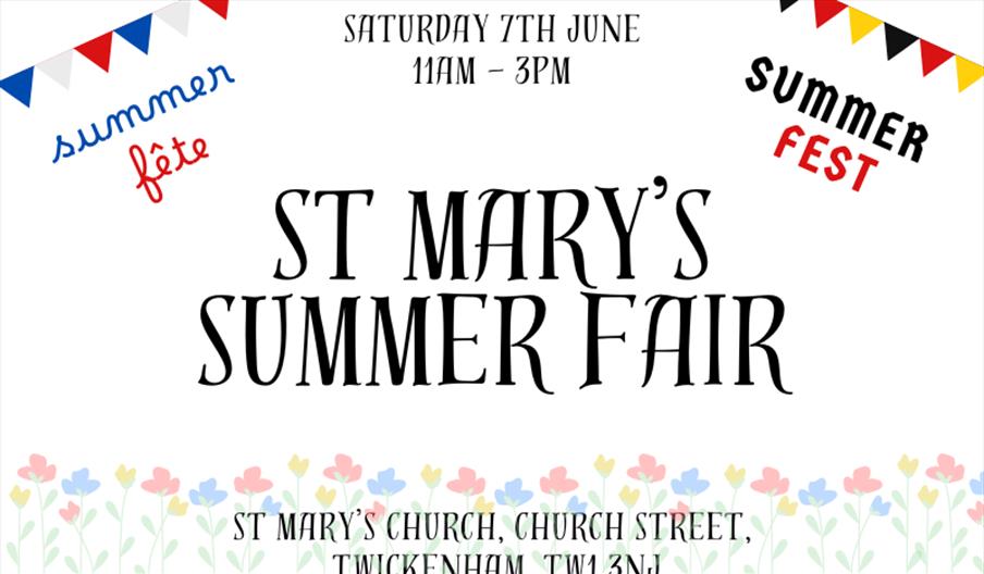 St Mary's Twickenham Summer Fair