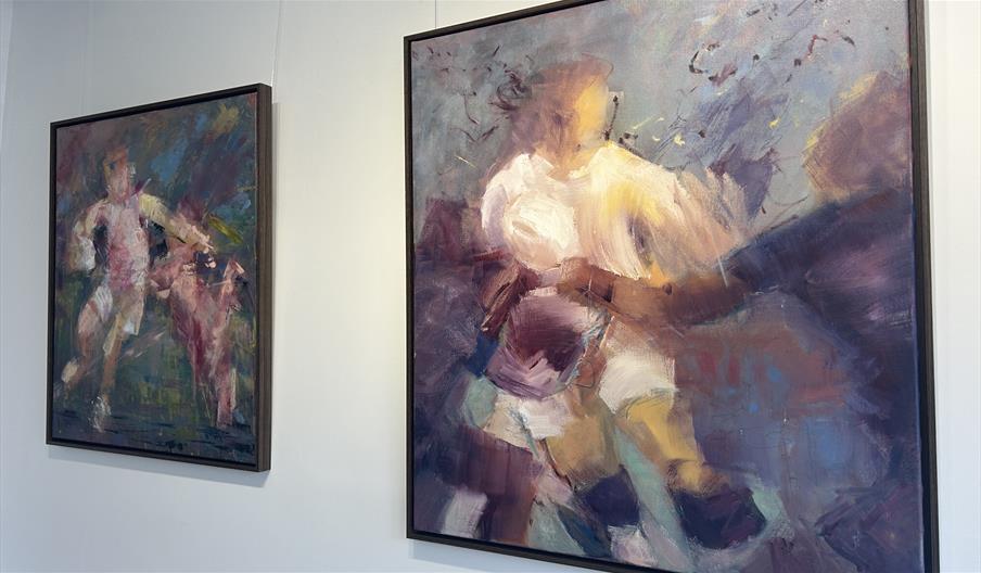 Touchlines of Fortitude art exchibition