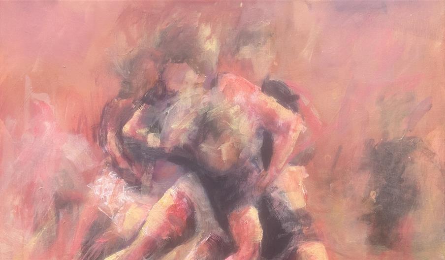 Touchlines of Fortitude painting