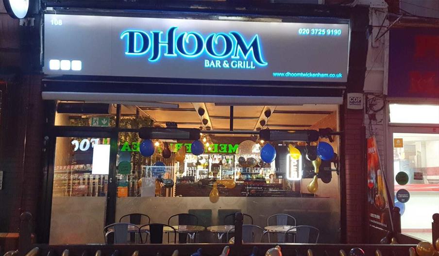 Dhoom Bar and Grill Exterior