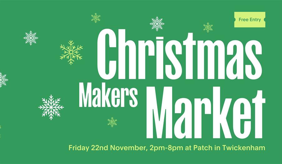 Patch Christmas Makers Market Banner