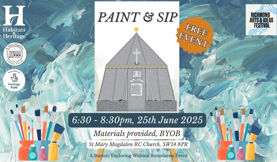 Painting and the Burton Mausoleum