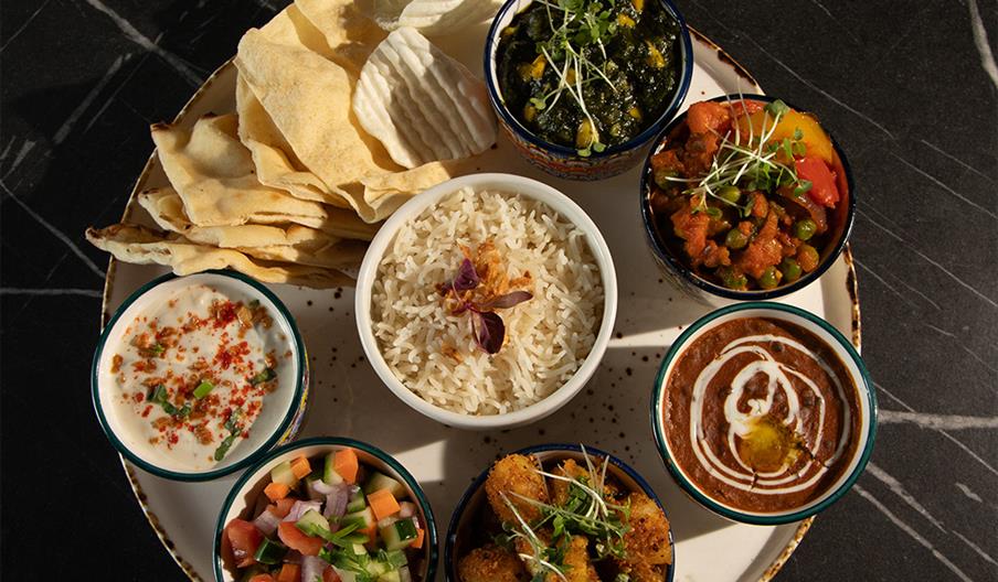 kew lunch thali