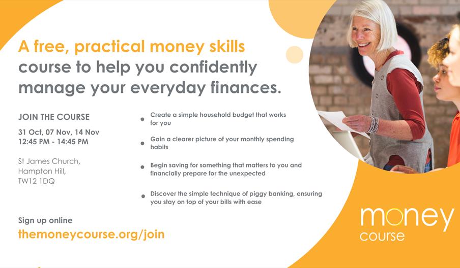 Free Money Skills Course  - 3 consecutive weeks