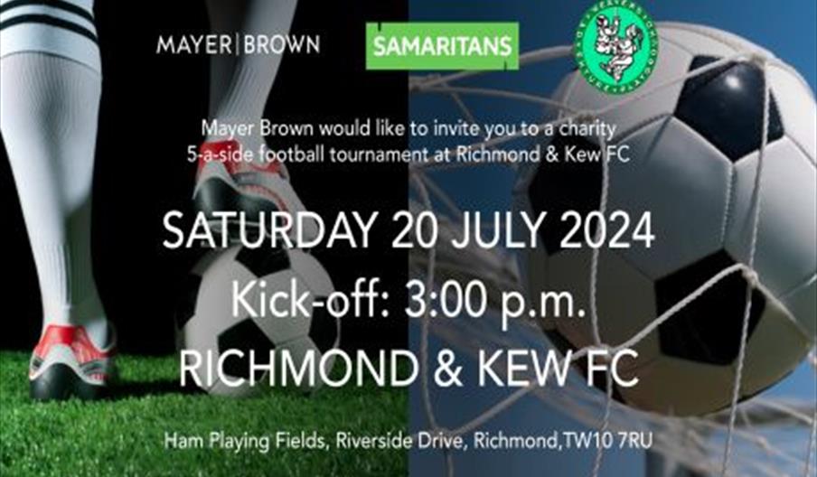 Charity 5-a-side Football Tournament at Richmond and Kew FC