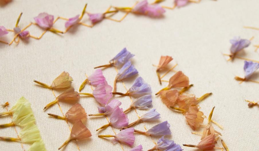 botanical embroidery