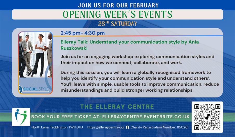 Communication workshop at Elleray Centre, Tedington