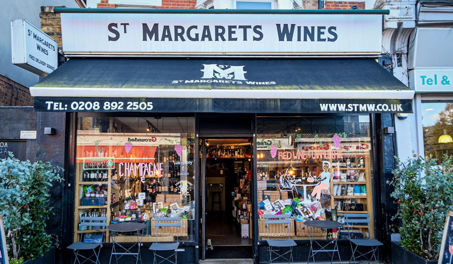 front shot of st margarets wines