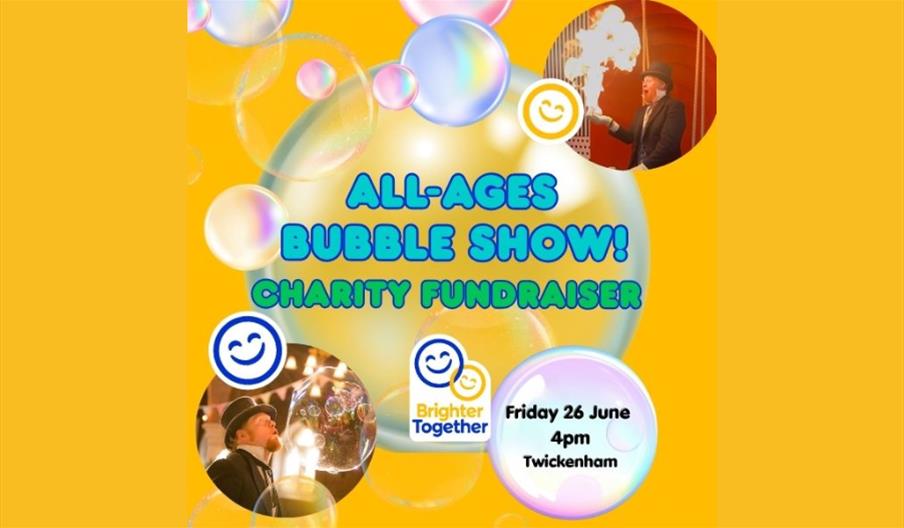 Bubble Show Charity Fundraiser