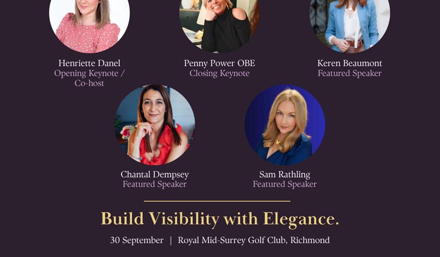 Build Visibility with Elegance, an event for women entrepreneurs