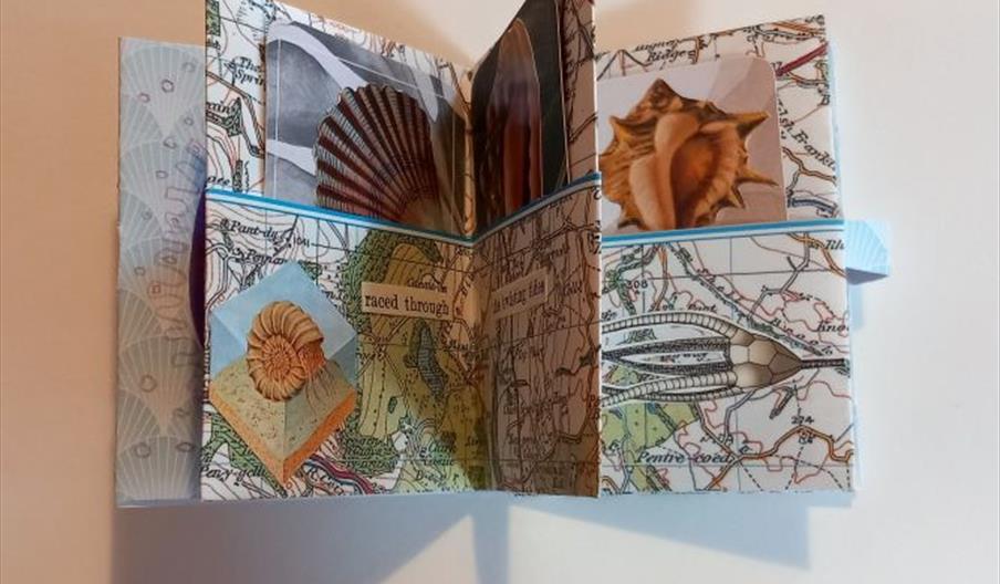 Collage and Folded Pocket Books