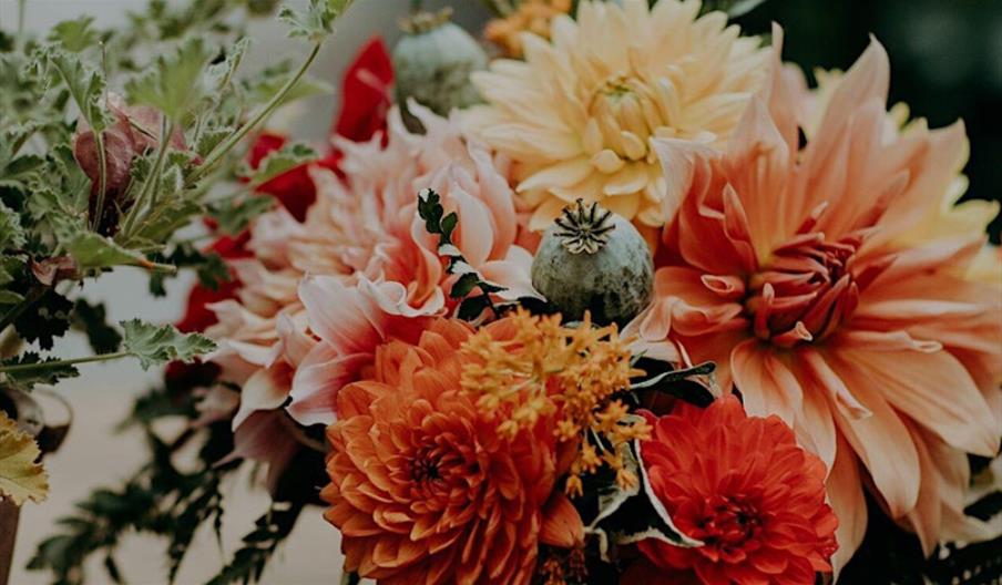 Autumn Flower Arranging