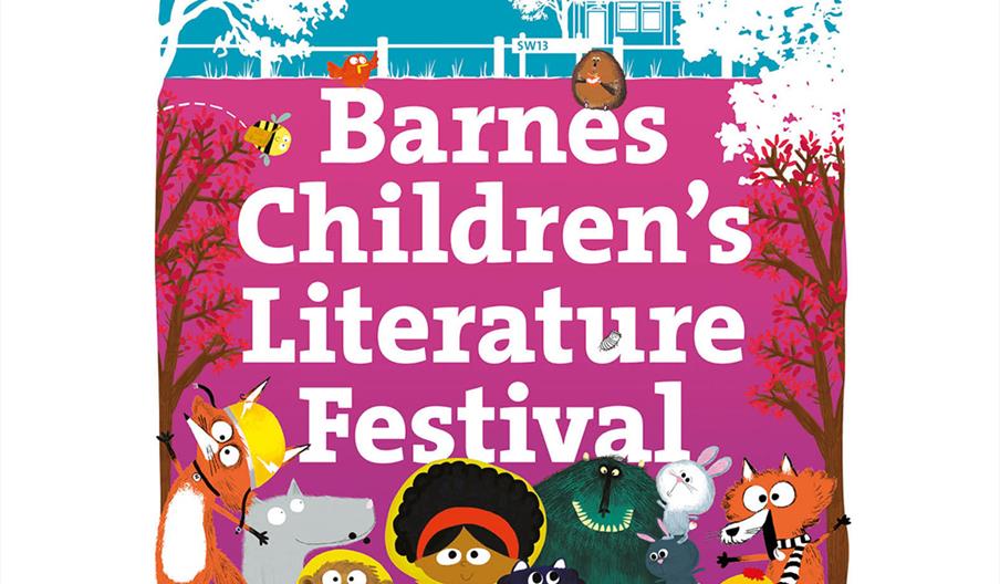 2025 Barnes Children's Literature Festival poster by Nadia Shireen