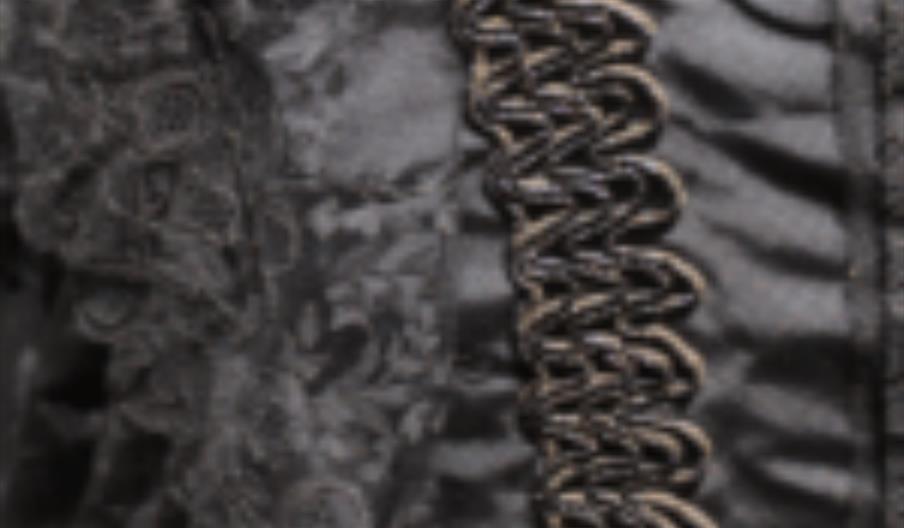 Beading inspired by Victorian Mourning Wear
