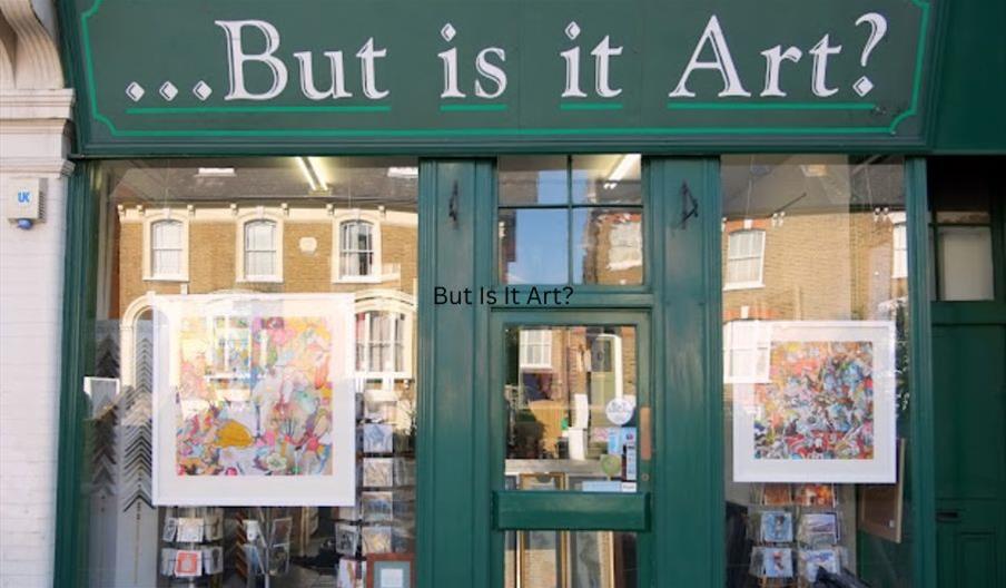 But Is It Art? Shop front