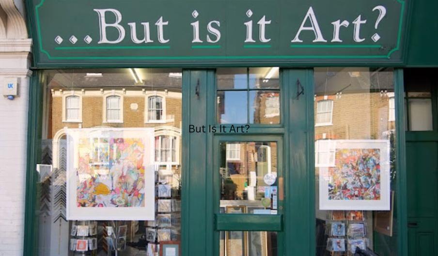 But Is It Art? Shop front