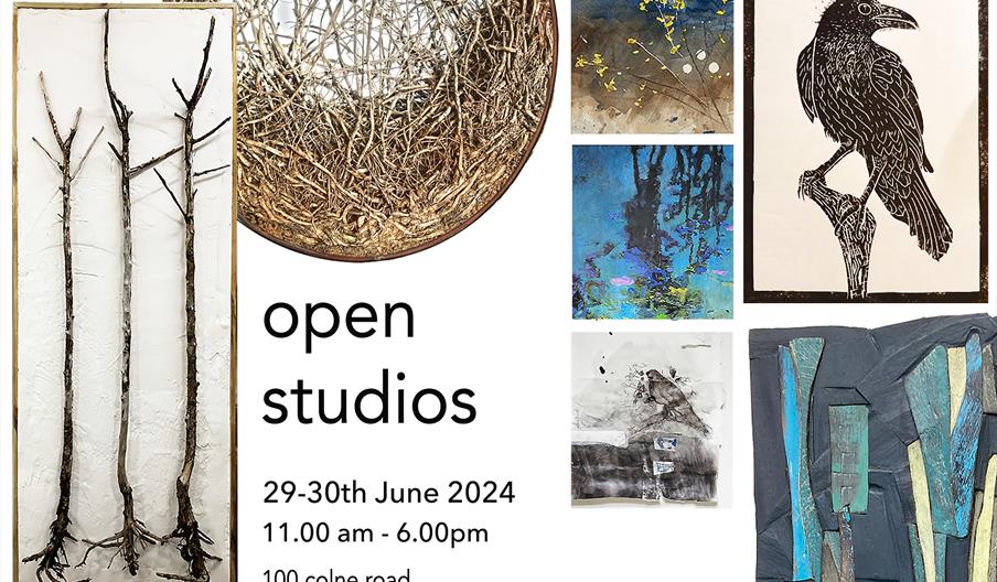 Colne Road Studios Art House open studios 29th -30th June 11.00am-6.00pm