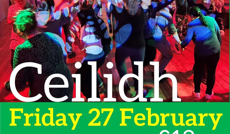 Tickets £18 at: https://bit.ly/StJCeilidh2026