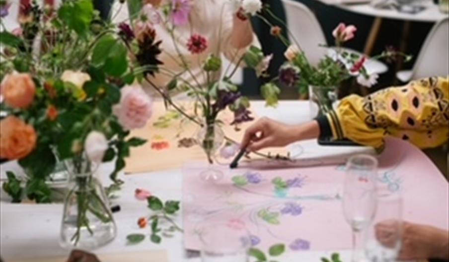 Christabel Lear Art workshop