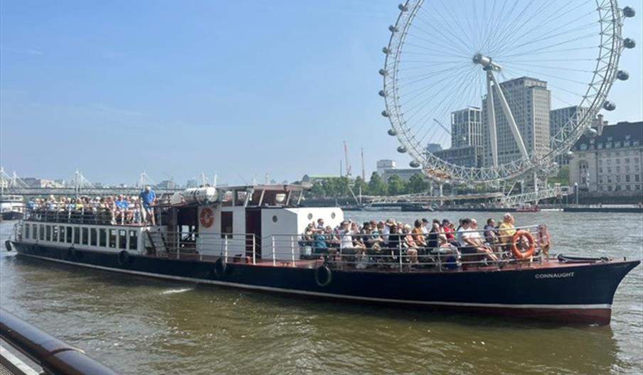Thames River Boat - Westminster to Richmond via Kew